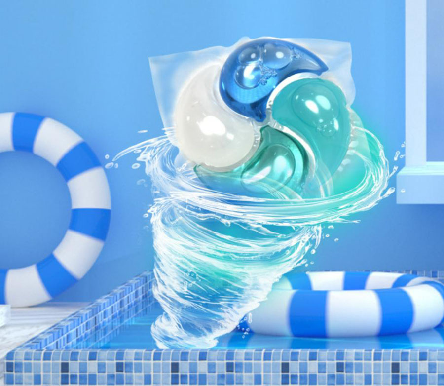 4 IN 1 LAUNDRY PODS