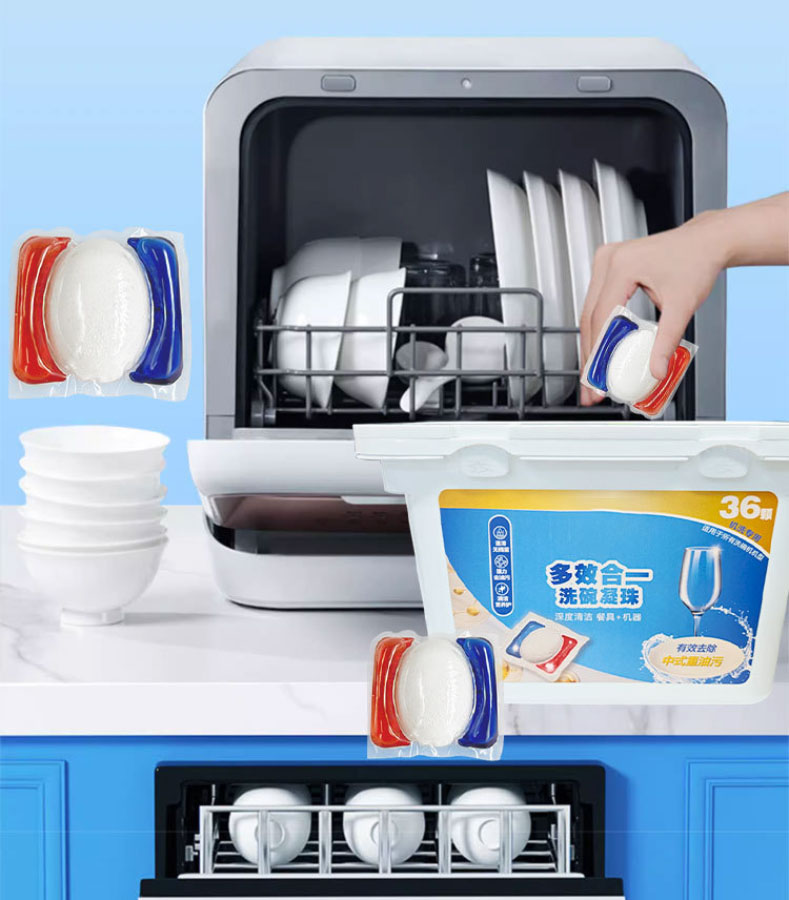 Dishwash capsules machine