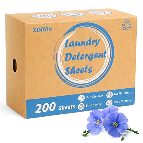 ZIMWIN Laundry Detergent Sheets