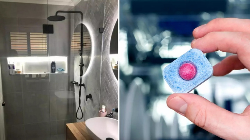 Do Dishwasher Pods Remove Hard Water Stains In Shower