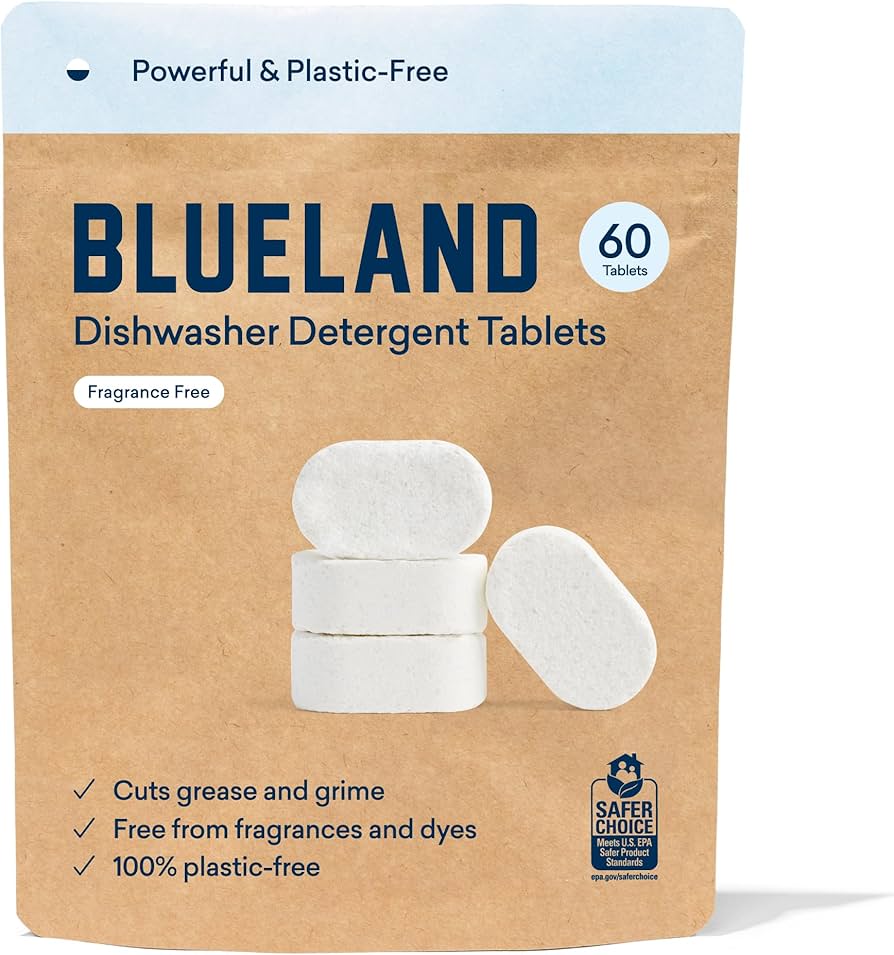 Blueland dishwasher detergent tablets