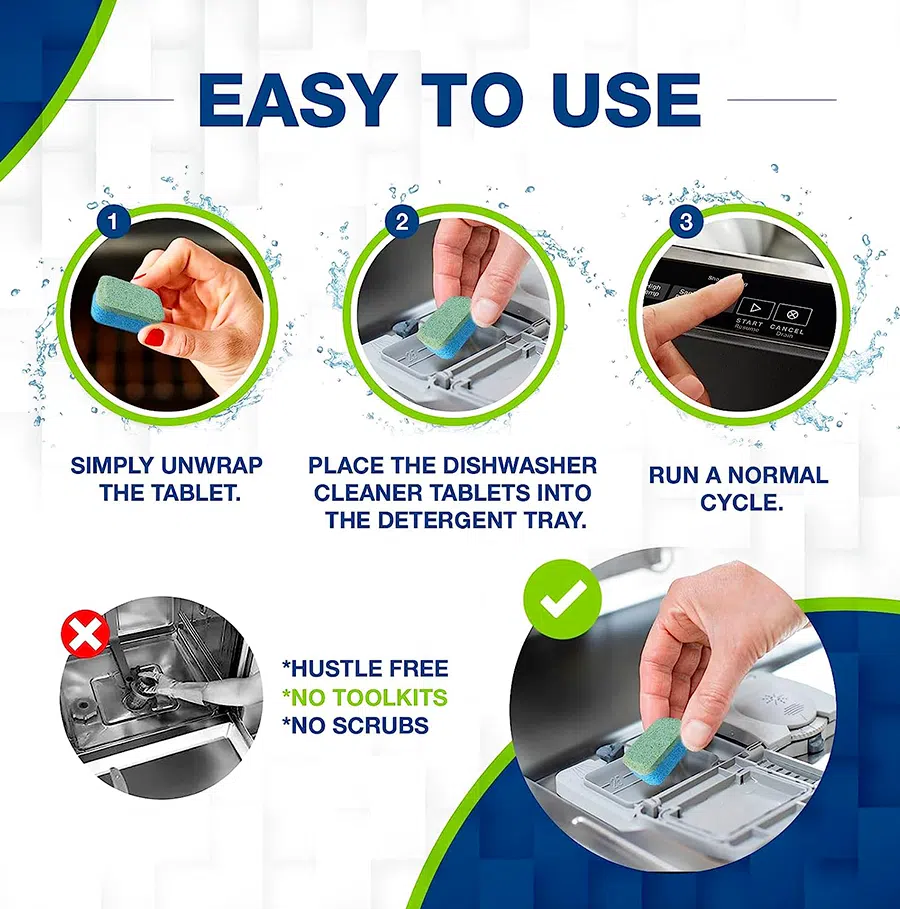 How To Use Dishwasher Cleaner Tablets?