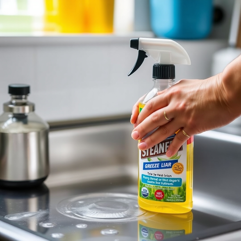 Nettoyer de graisse de cuisine