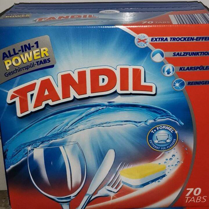 tandil dishwasher tablet