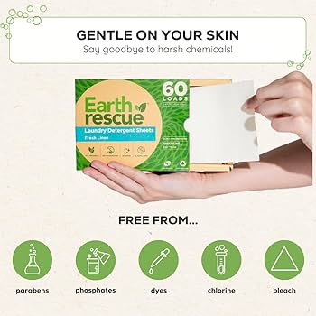 Earth Rescue Sheet Ingredients Origin