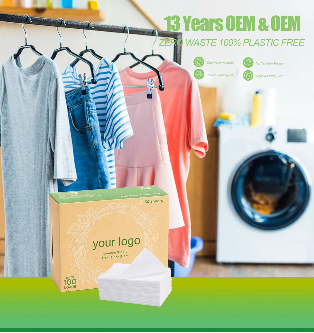 OEM Laundry Detergent Sheets