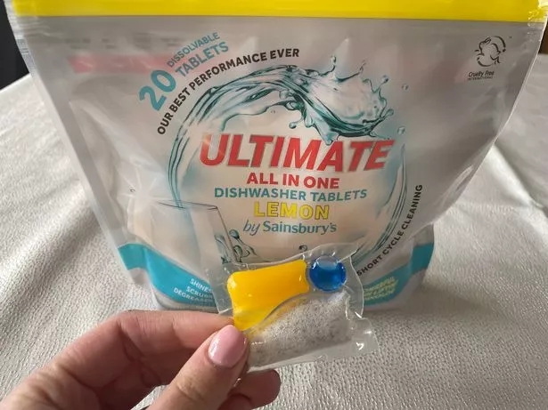 Selger Aldi oppvaskmaskiner Pods