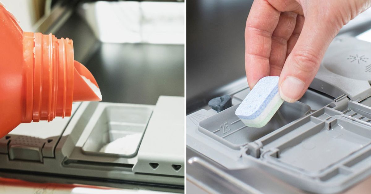dishwasher powder vs tablets