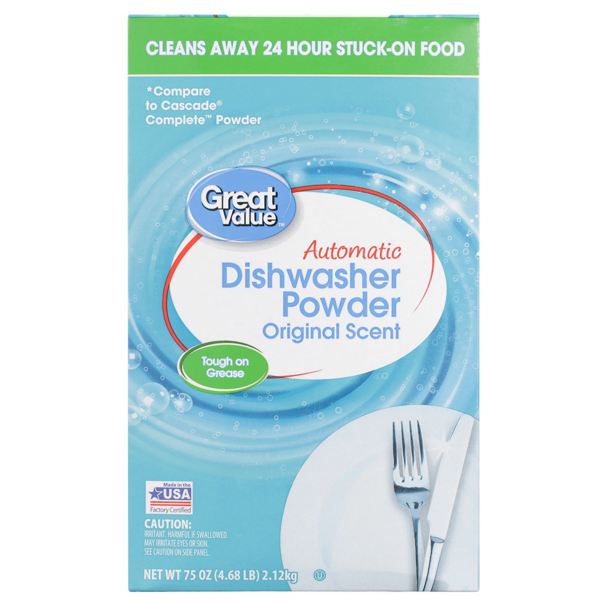 Great Value Automatic Dishwasher Powder Original Scent