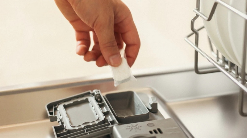 Eco-Friendly Dishwasher Pods Without Microplastics