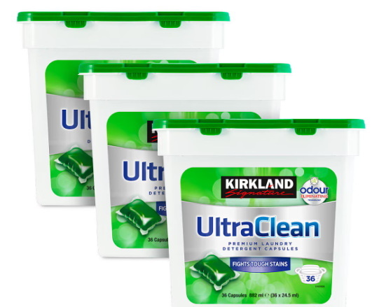 Hvem lager Kirkland signatur vaskeri