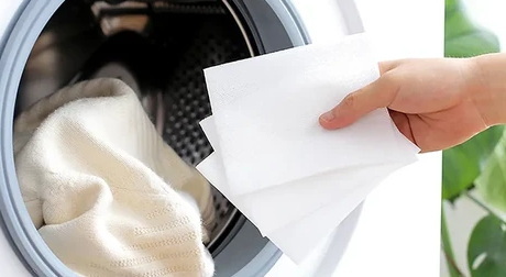 Wasbladen gebruikstips voor ringen aan de voorkant lading