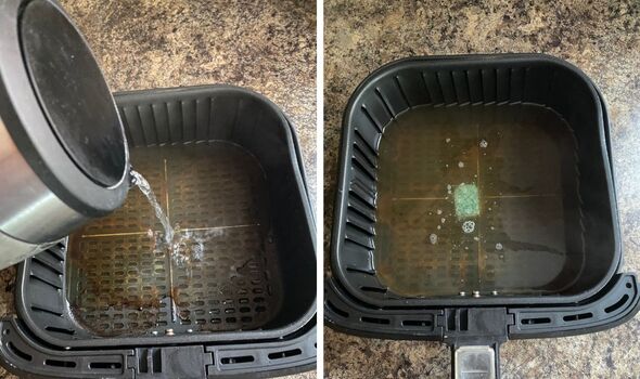 boiling water air fryer basket dishwasher tablet