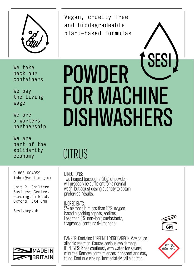 wholesale Dishwasher Powder 2
