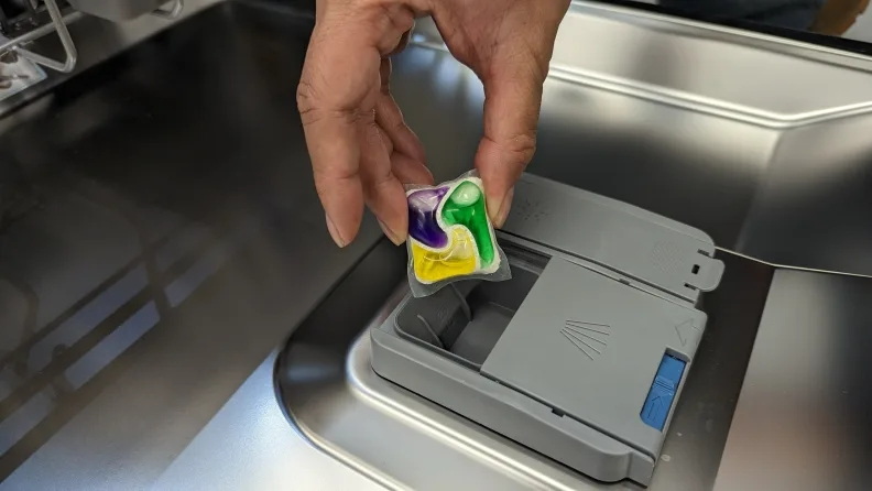 洗濯機に食器洗い機のポッドを入れてもいいですか