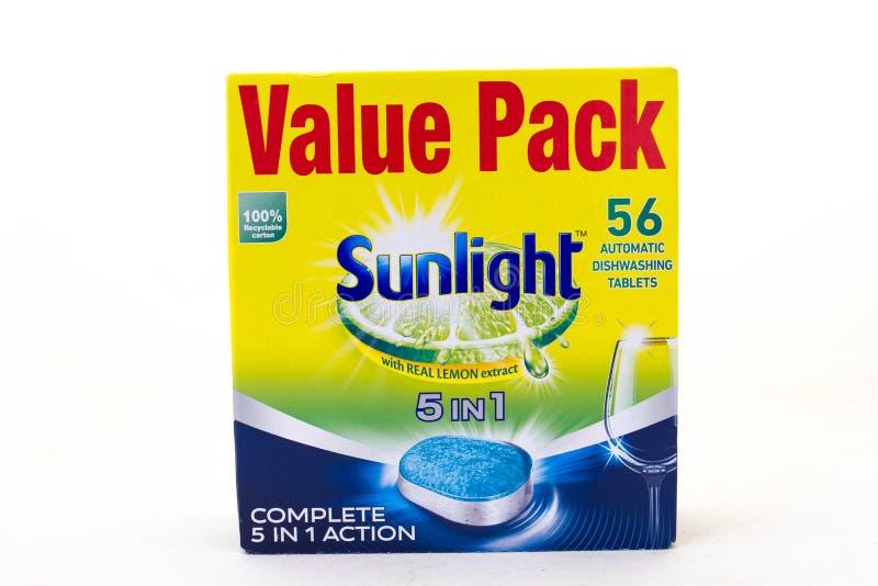 sunlight automatic dishwasher tablets isolated alberton south africa july box sunlight value pack automatic dishwasher