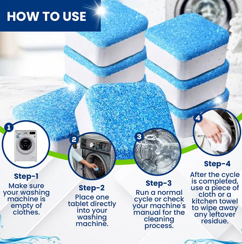 Washing Machine Cleaner Tablets 2-2