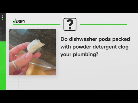 Do Powder Dishwasher Pods Clog Drains?