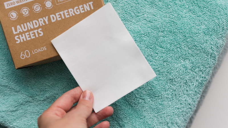 Travel Laundry Detergent Sheets