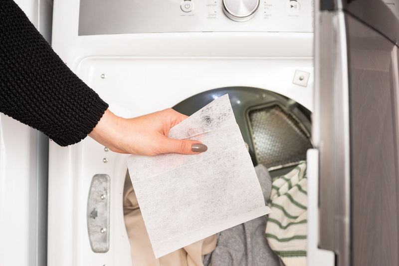 Use Dryer Sheets in Washing Machine