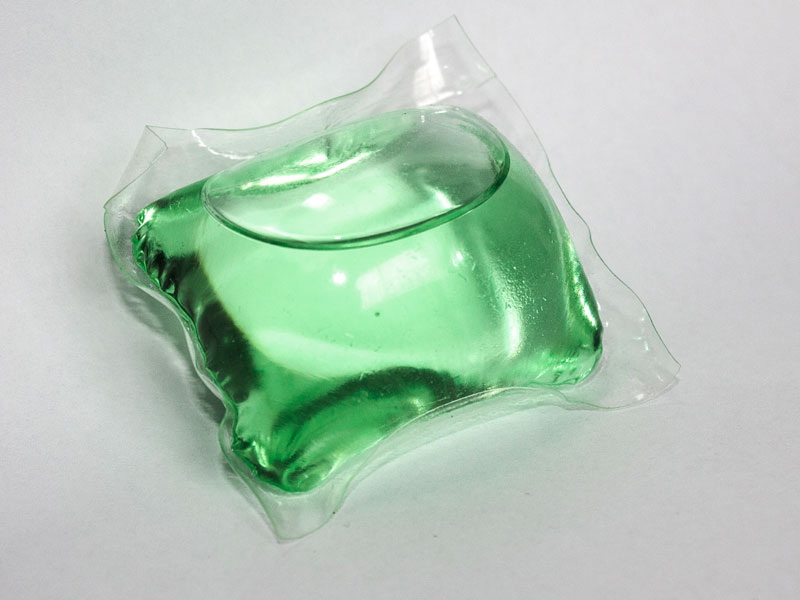 An n -athraíonn pods níocháin softener