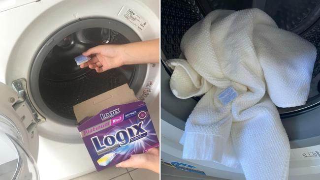 wash clothes with dishwasher tablets 2