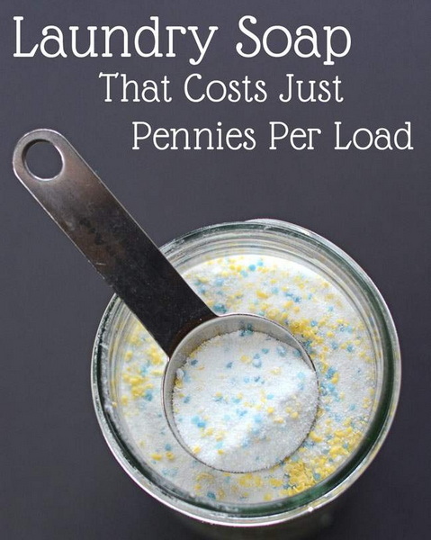 Organic Laundry Detergent Recipes