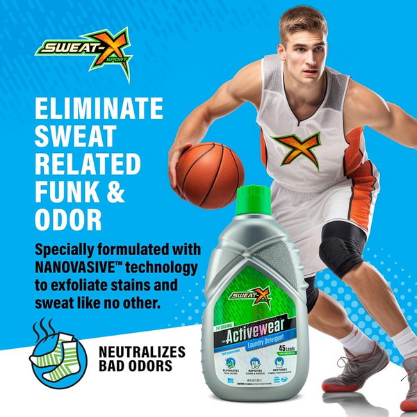 High Performance Sports Laundry Detergent Hoogwaardig sportwasmiddel