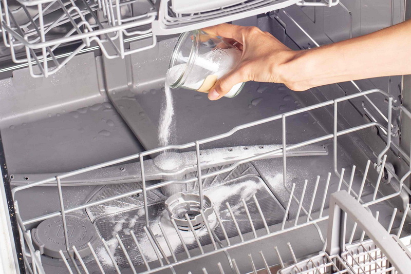 Dishwasher Detergent vs Sheeting Agent