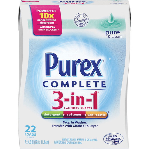 Purex Laundry Sheets Availability 2025