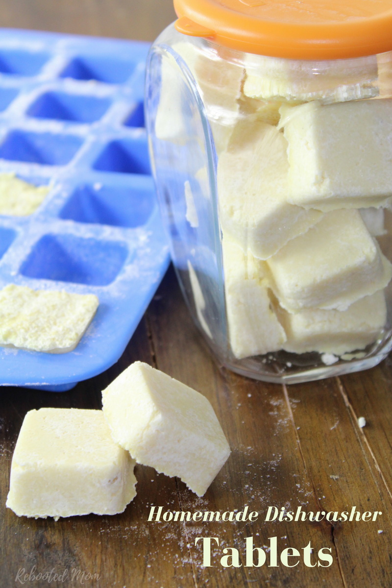 homemade dishwasher tablets