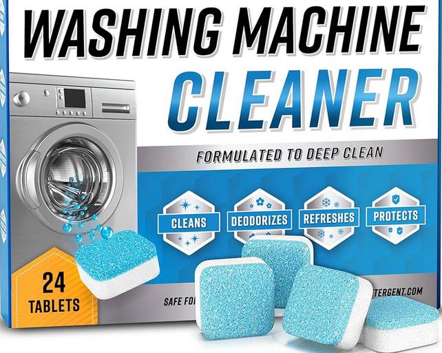 Hoe u de wasmachine voor de voorlader schoonmaakt met vaatwasser -tablets