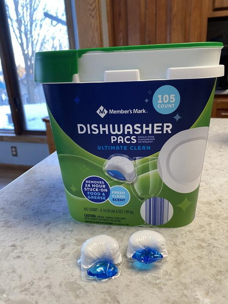 Member'S Mark Dishwasher Pods Vs Finish Comparison