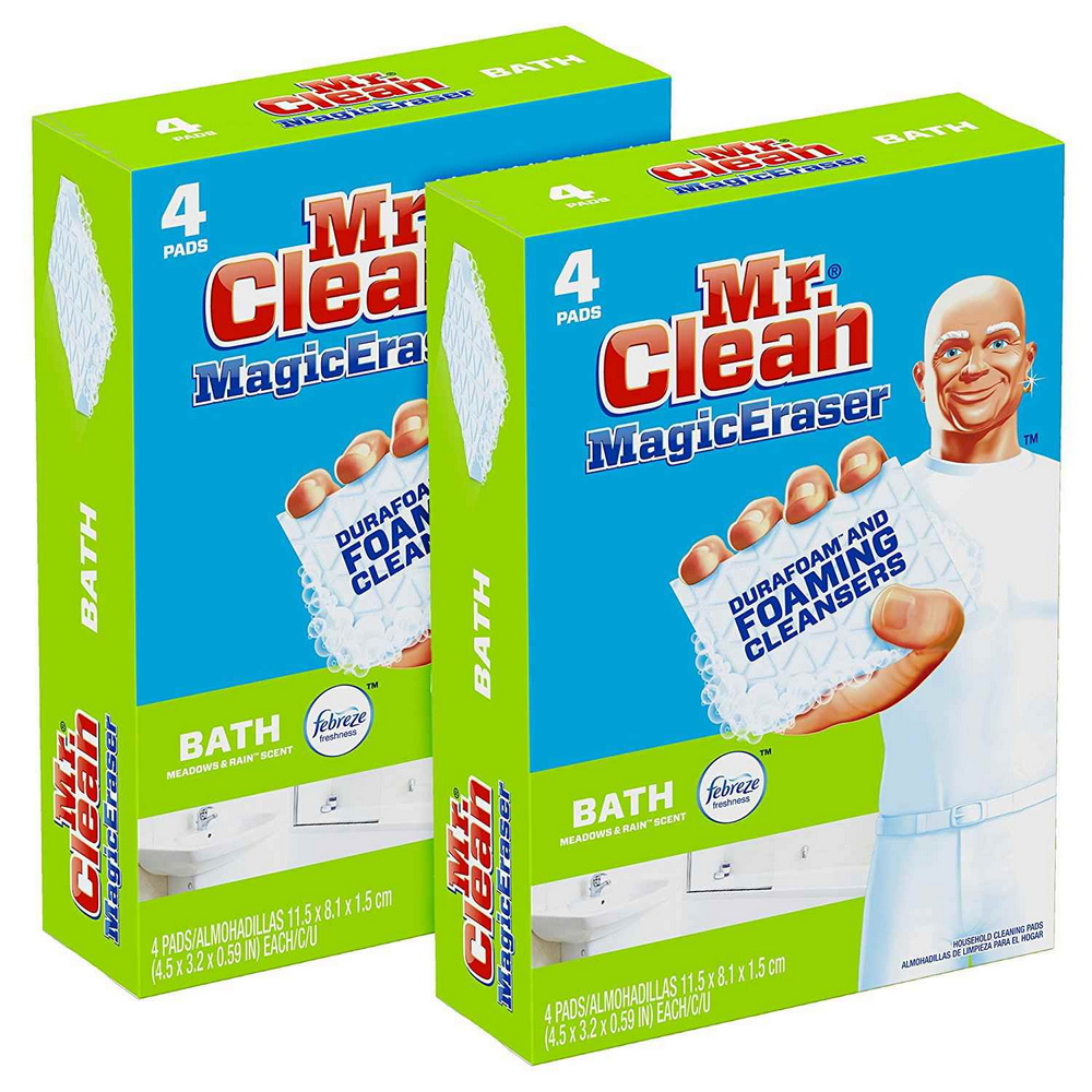 Mr.Clean Magic Eraser Bath Cleaning Pads Durafoam