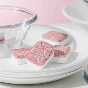 Crimson Red Dishwasher Tablets