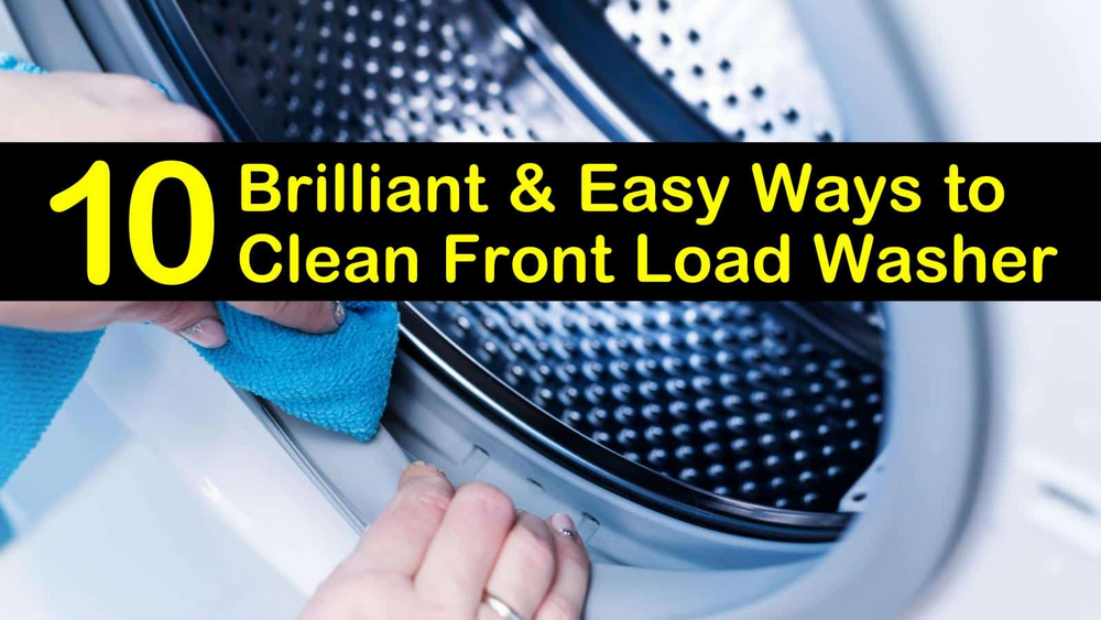 How To Clean Front Loader Washing Machine with Dishwasher Tablets？