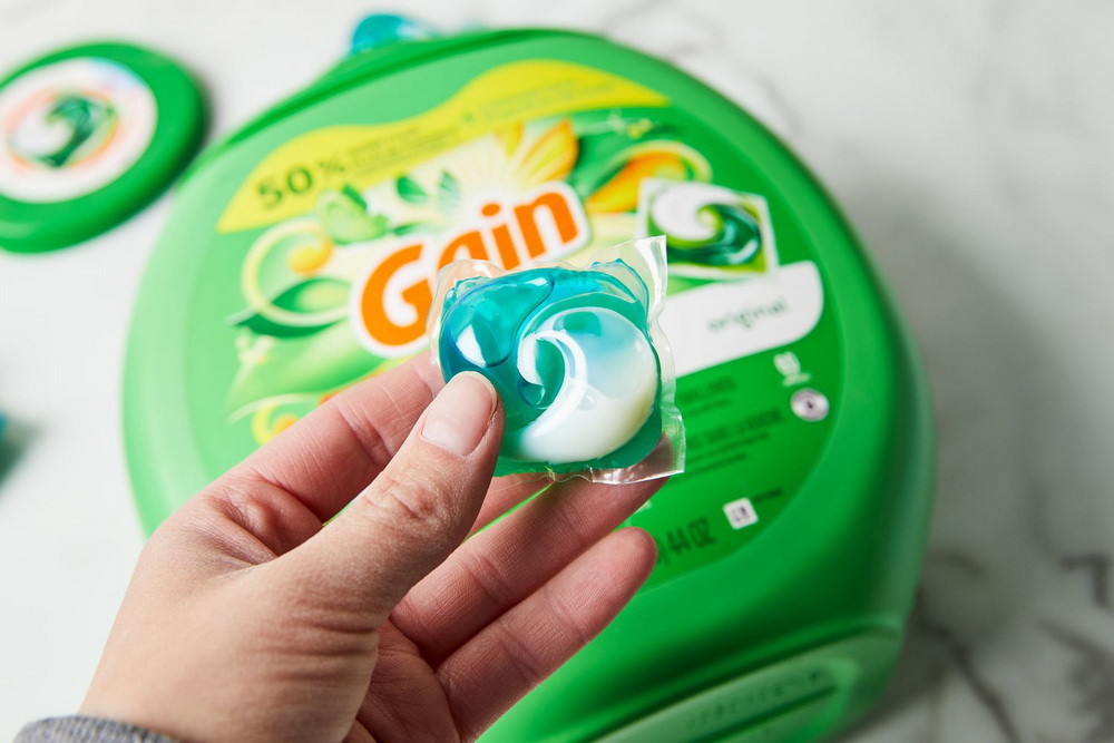RSP Detail Gain Flings Luidry détergent Pods