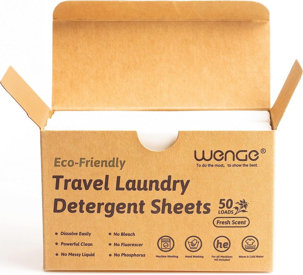 wenge laundry detergent sheets