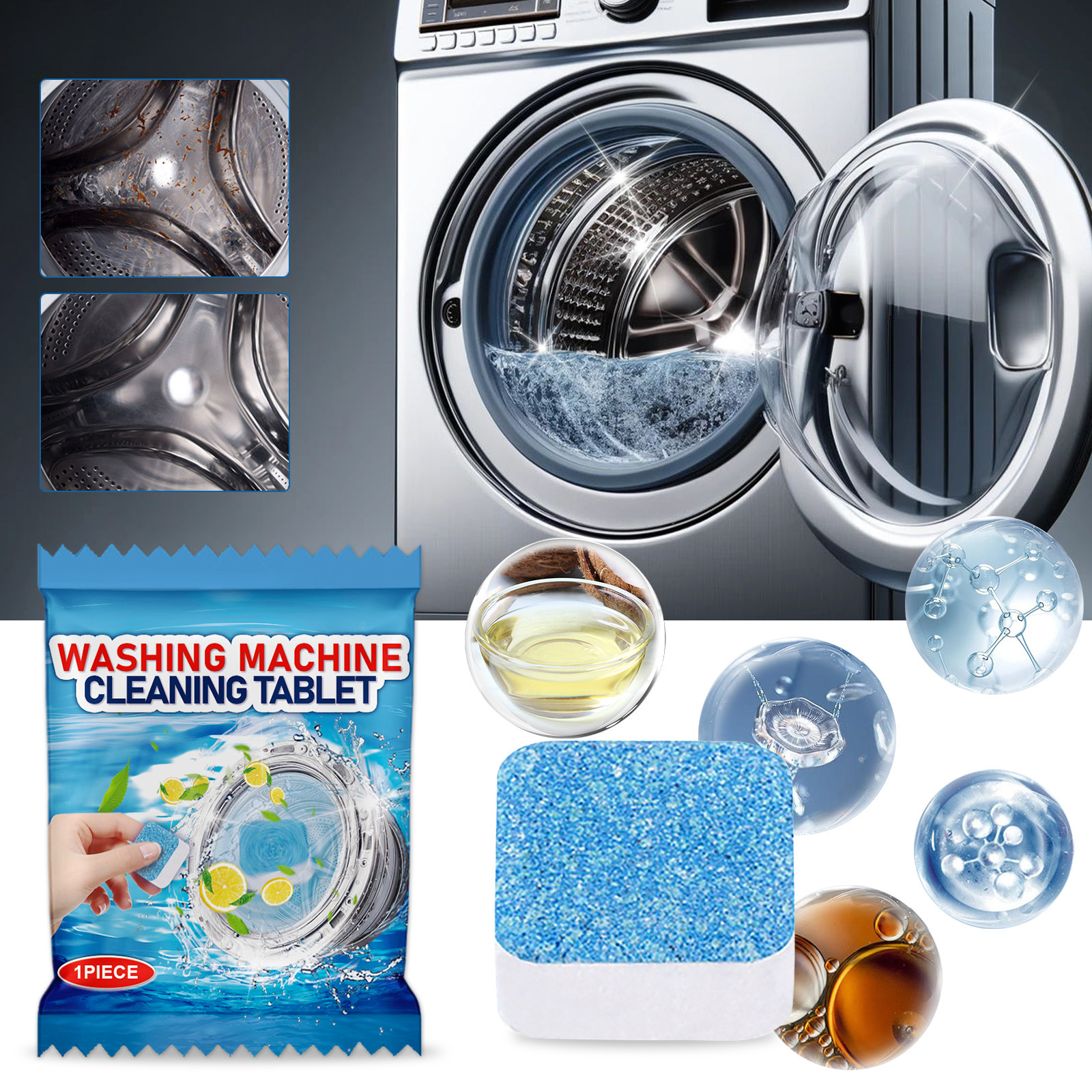 Washing Machine Cleaner Tablets33-1