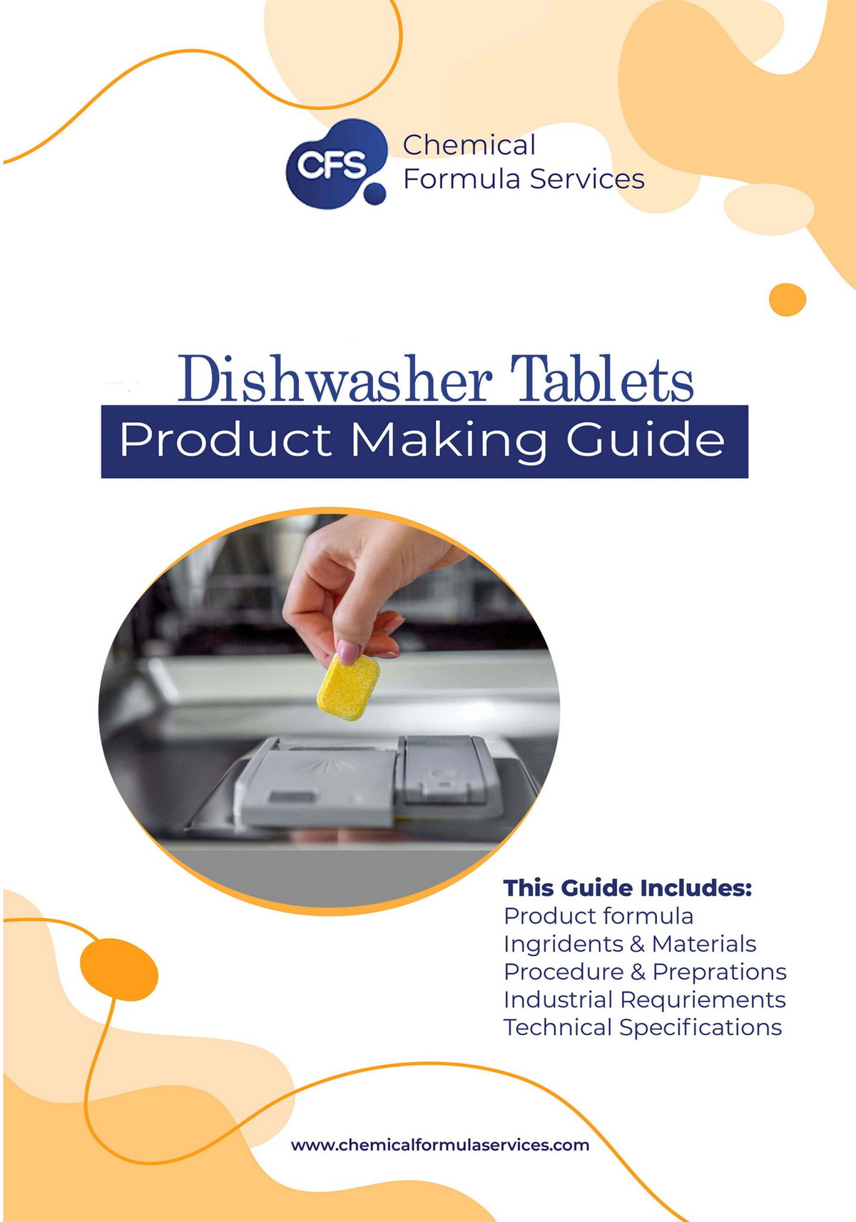 dishwasher tablets product making guide