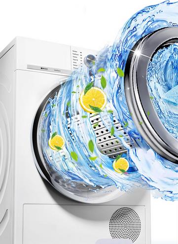 Hoe u de wasmachine voor de voorlader schoonmaakt met vaatwasser Tabletten 1