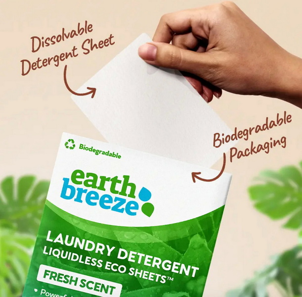 Earth Breeze Laundry Sheets Made in China