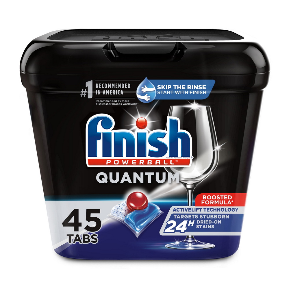 Terminer Quantum 45CT LA LAVE LAVEUR DÉTERGENT POWERBALL AVANCÉ COLLE TABLE DES PODS PODS LAVERS LAVE