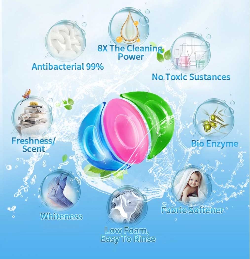 Charming Bio Enzyme Laundry Pods 3
