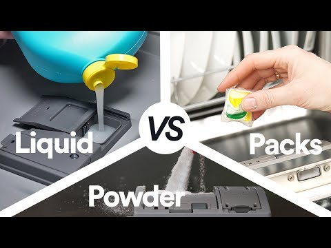 how to use dishwasher powder 1